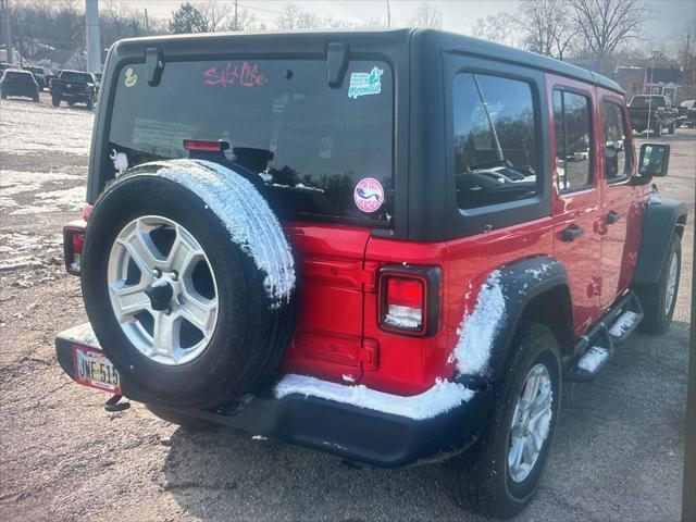 used 2022 Jeep Wrangler Unlimited car, priced at $30,900