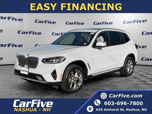 used 2022 BMW X3 car, priced at $37,900