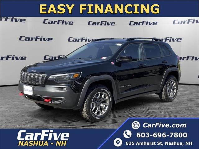 used 2022 Jeep Cherokee car, priced at $24,500