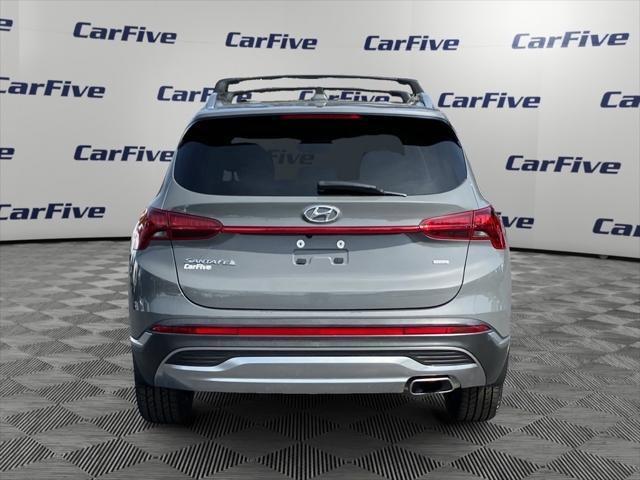 used 2022 Hyundai Santa Fe car, priced at $16,900