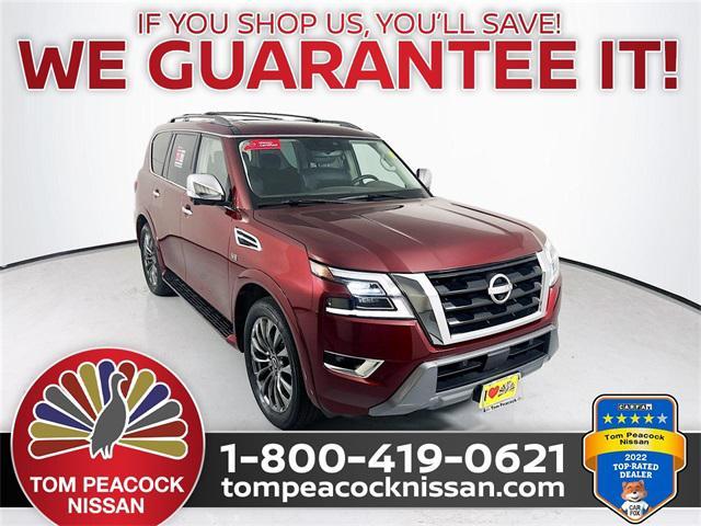 used 2022 Nissan Armada car, priced at $38,999