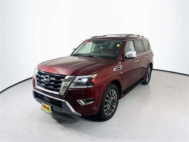 used 2022 Nissan Armada car, priced at $38,999