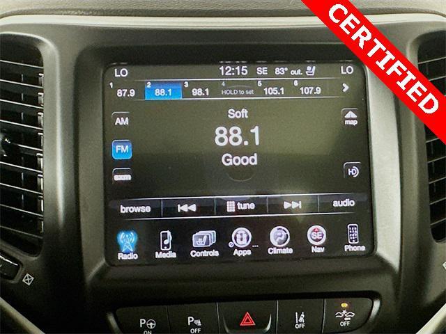 used 2016 Jeep Cherokee car, priced at $17,999