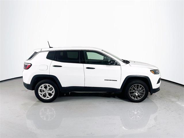 used 2024 Jeep Compass car, priced at $21,999