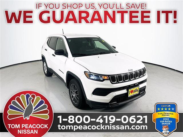 used 2024 Jeep Compass car, priced at $21,999