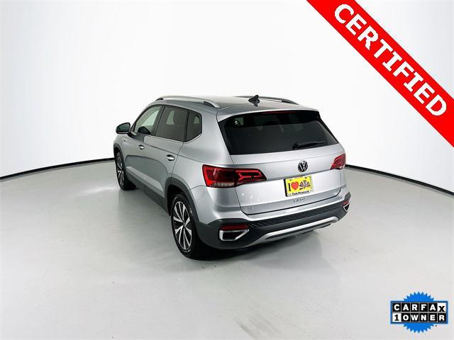 used 2024 Volkswagen Taos car, priced at $19,495