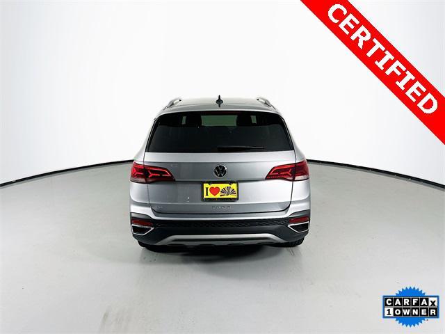 used 2024 Volkswagen Taos car, priced at $19,495