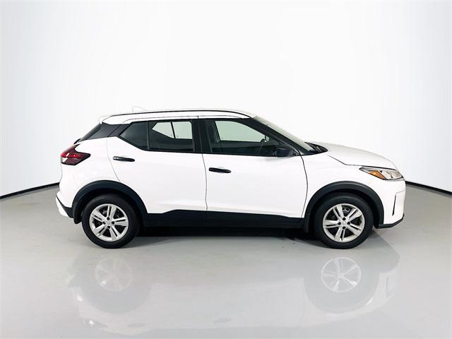 new 2025 Nissan Kicks car, priced at $19,590