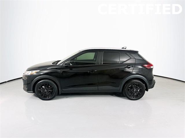 used 2023 Nissan Kicks car, priced at $17,997