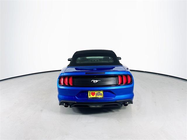 used 2021 Ford Mustang car, priced at $21,999