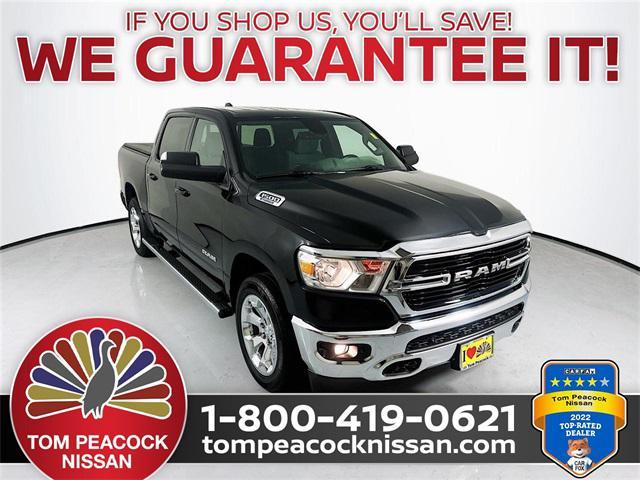 used 2021 Ram 1500 car, priced at $34,999