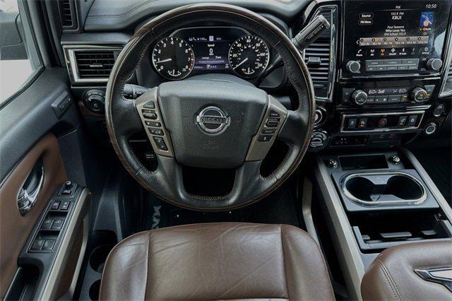 used 2021 Nissan Titan car, priced at $35,714