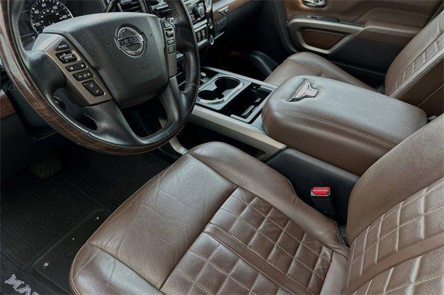 used 2021 Nissan Titan car, priced at $35,714