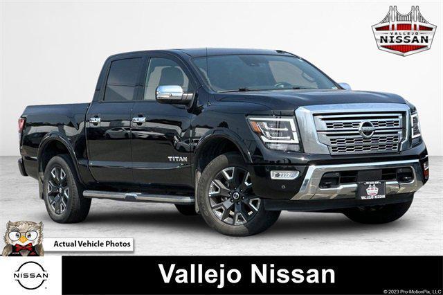 used 2021 Nissan Titan car, priced at $35,714