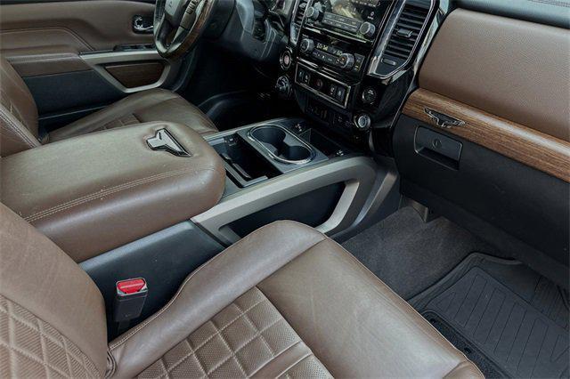 used 2021 Nissan Titan car, priced at $35,714