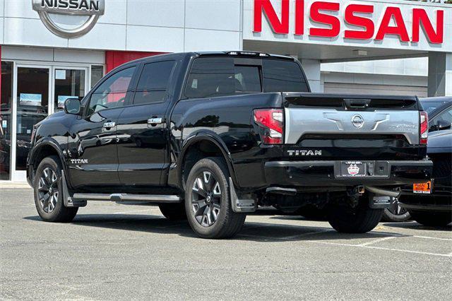 used 2021 Nissan Titan car, priced at $35,714