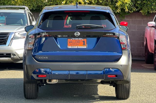 new 2025 Nissan Kicks car, priced at $25,095
