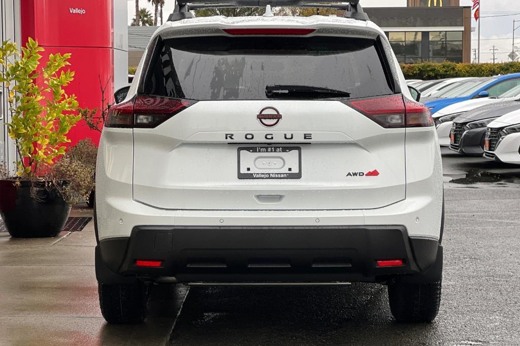 new 2025 Nissan Rogue car, priced at $34,205