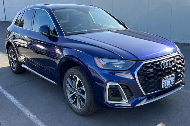 used 2022 Audi Q5 car, priced at $27,100