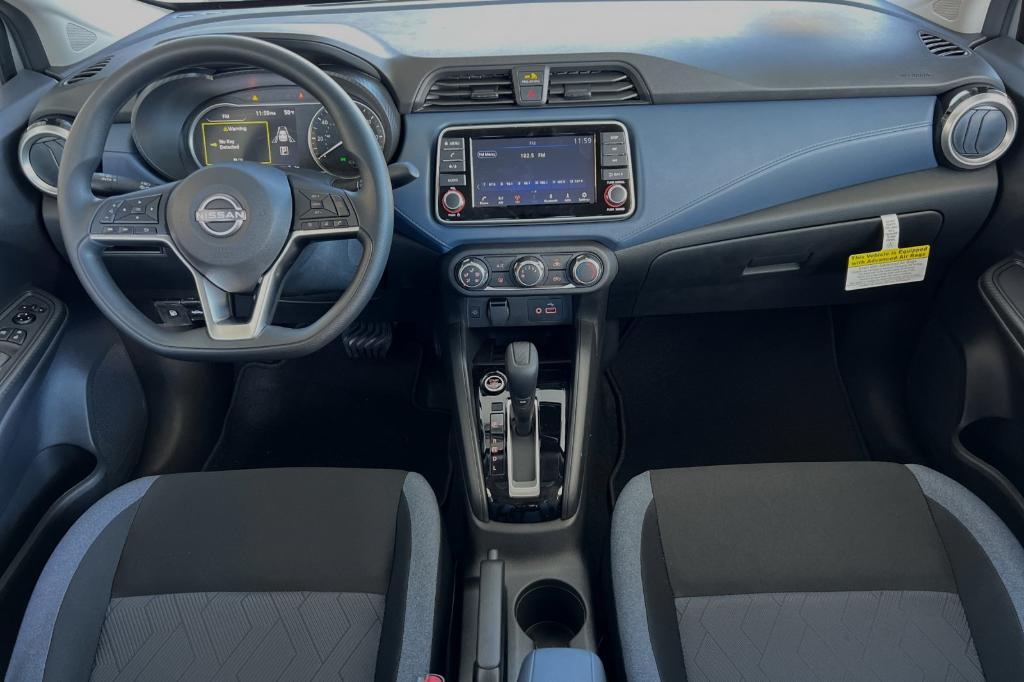 new 2025 Nissan Versa car, priced at $22,088
