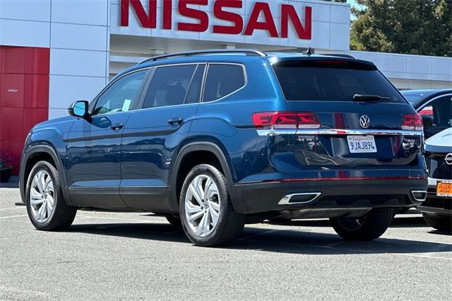 used 2021 Volkswagen Atlas car, priced at $26,290