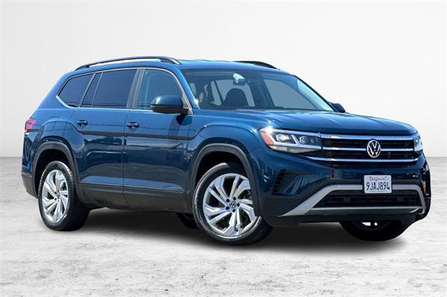 used 2021 Volkswagen Atlas car, priced at $26,290