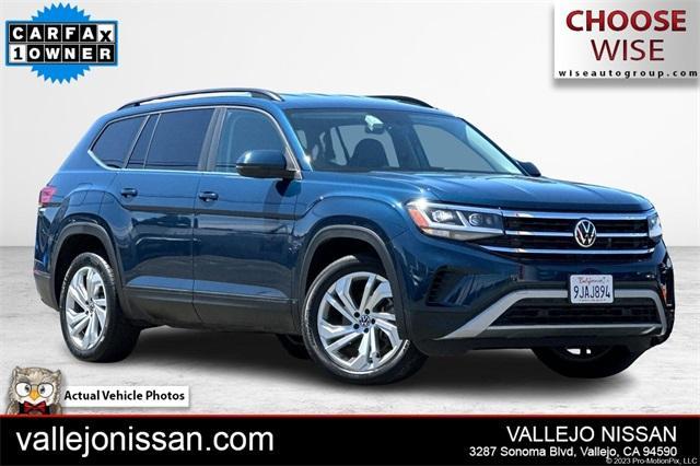 used 2021 Volkswagen Atlas car, priced at $26,390