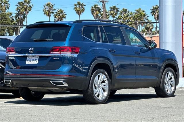 used 2021 Volkswagen Atlas car, priced at $26,290