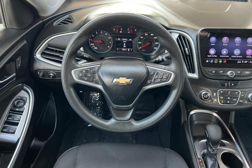 used 2022 Chevrolet Malibu car, priced at $18,900