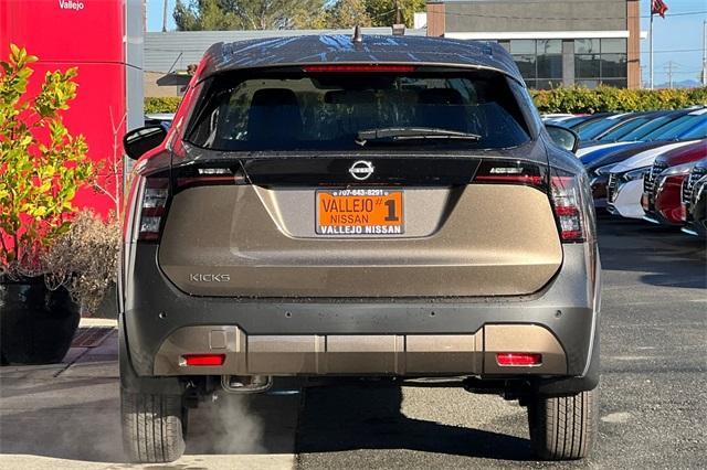 new 2025 Nissan Kicks car, priced at $25,575