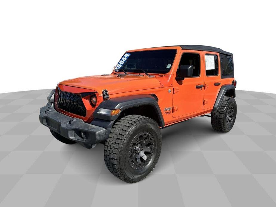used 2018 Jeep Wrangler Unlimited car, priced at $26,899