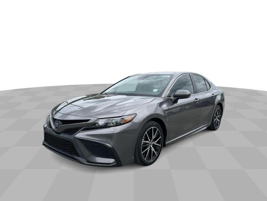 used 2021 Toyota Camry Hybrid car, priced at $25,354