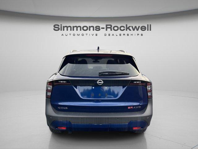 new 2025 Nissan Kicks car, priced at $27,499