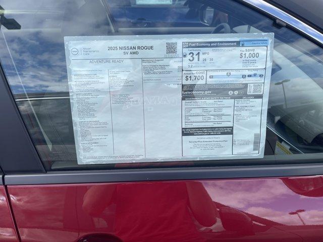 new 2025 Nissan Rogue car, priced at $31,999