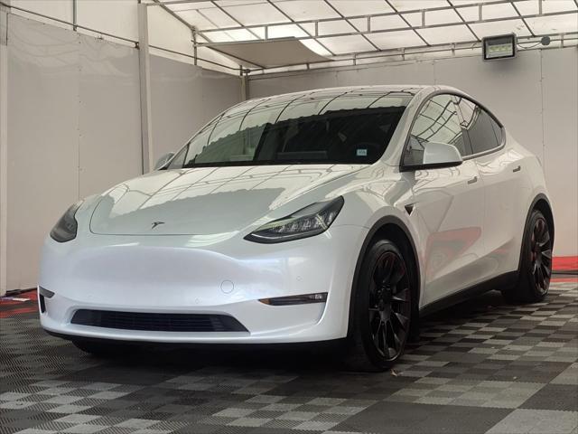 used 2021 Tesla Model Y car, priced at $26,999