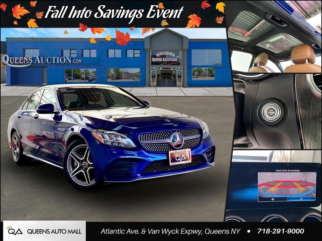 used 2021 Mercedes-Benz C-Class car, priced at $22,888