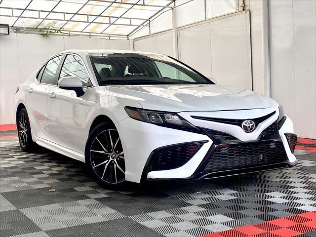 used 2021 Toyota Camry car, priced at $18,980