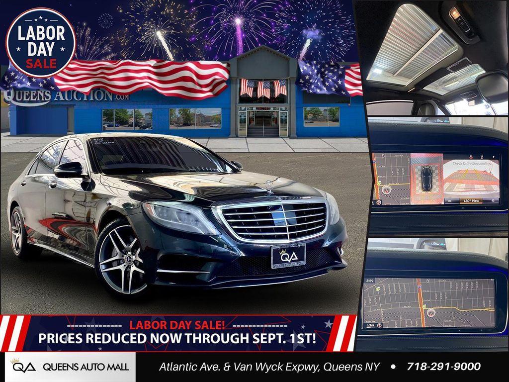 used 2015 Mercedes-Benz S-Class car, priced at $19,990