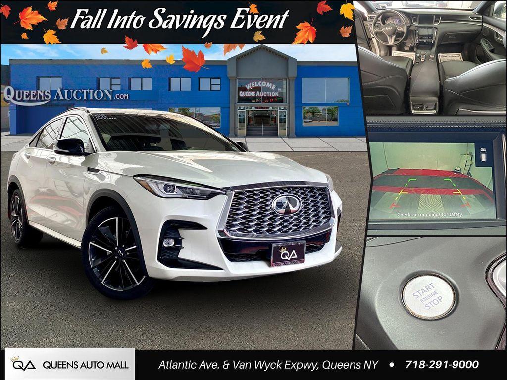 used 2022 INFINITI QX55 car, priced at $21,988