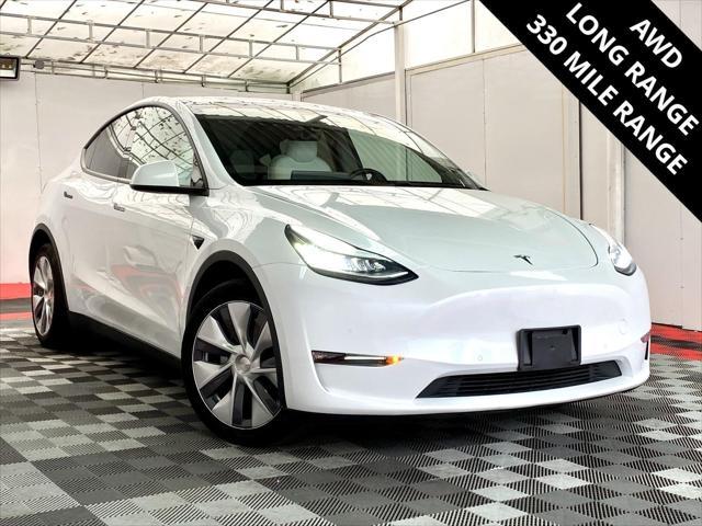 used 2021 Tesla Model Y car, priced at $28,000