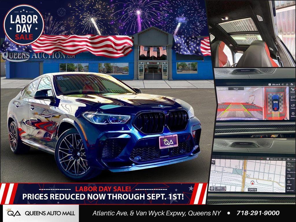 used 2021 BMW X6 M car, priced at $63,990