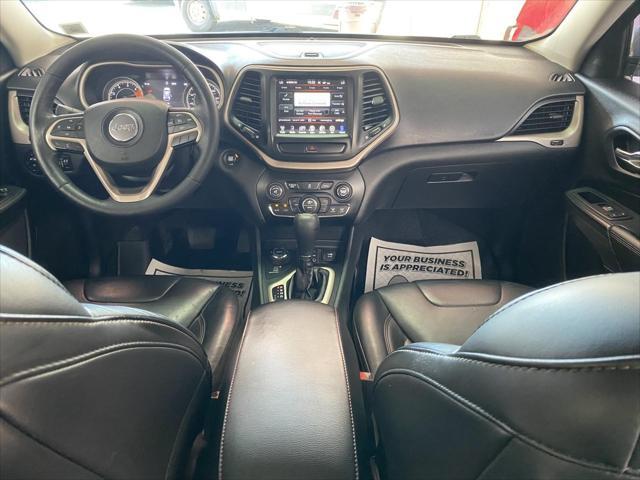 used 2017 Jeep Cherokee car, priced at $9,980