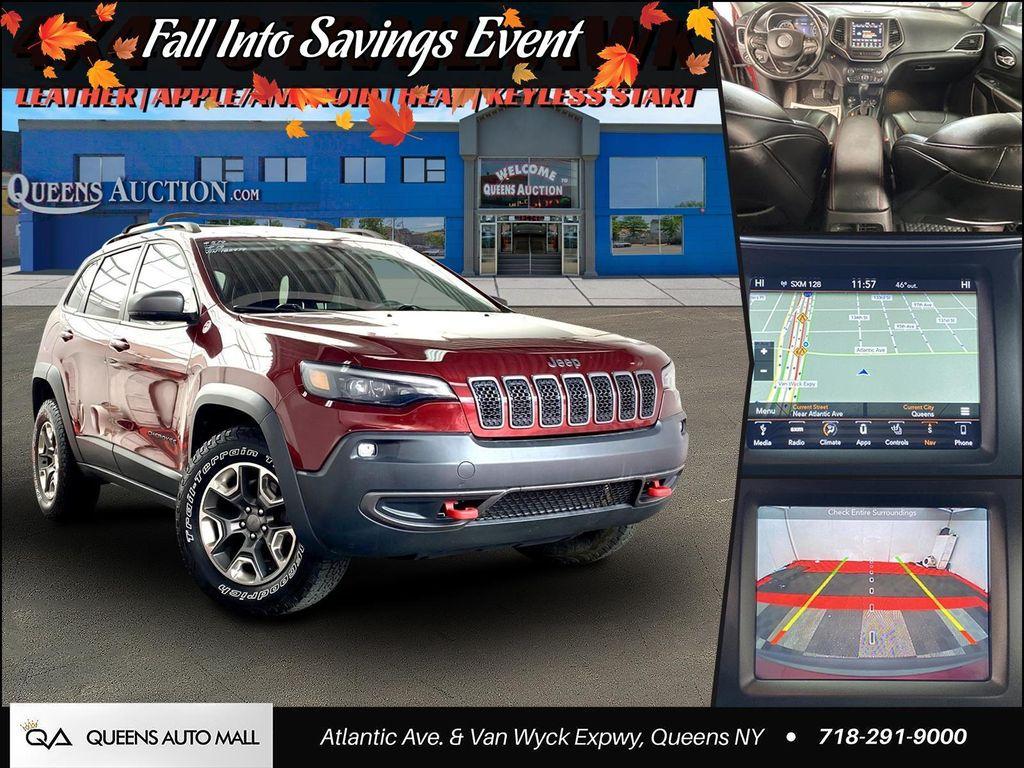 used 2019 Jeep Cherokee car, priced at $15,288