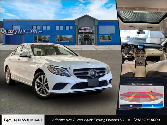 used 2019 Mercedes-Benz C-Class car, priced at $17,980