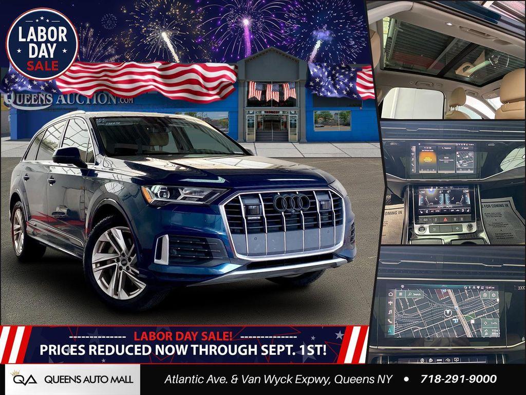 used 2021 Audi Q7 car, priced at $25,999