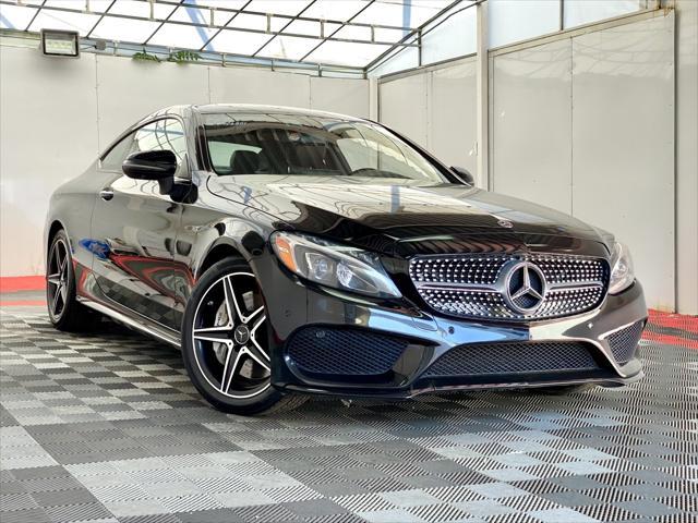 used 2018 Mercedes-Benz AMG C 43 car, priced at $22,990