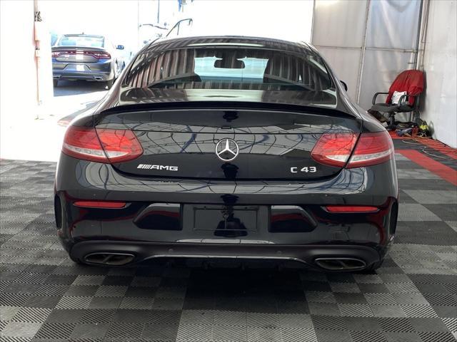 used 2018 Mercedes-Benz AMG C 43 car, priced at $19,980