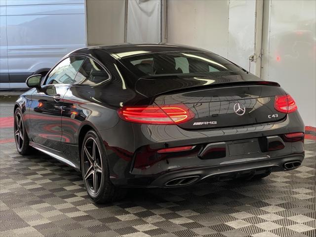 used 2018 Mercedes-Benz AMG C 43 car, priced at $19,980