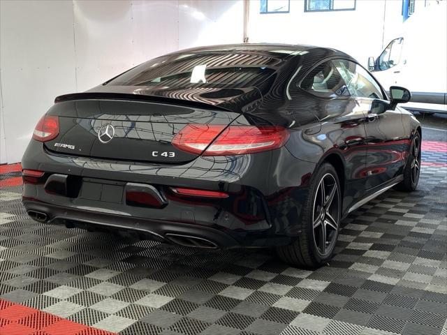 used 2018 Mercedes-Benz AMG C 43 car, priced at $19,980