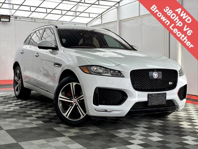 used 2018 Jaguar F-PACE car, priced at $20,000